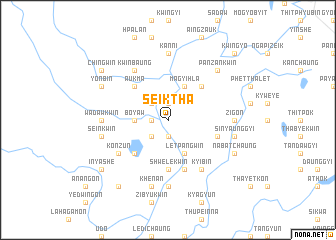 map of Seiktha