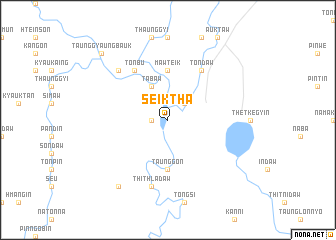 map of Seiktha