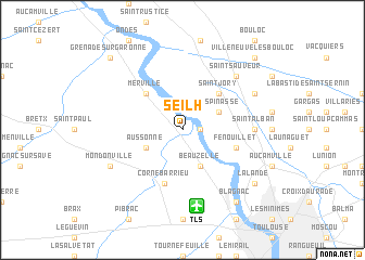 map of Seilh