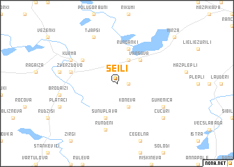 map of Seiļi