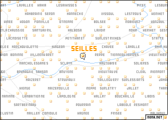map of Seilles
