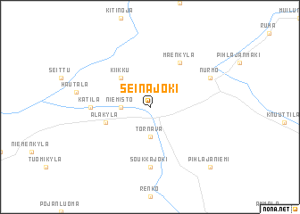 map of Seinäjoki