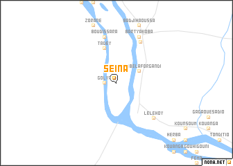 map of Seïna