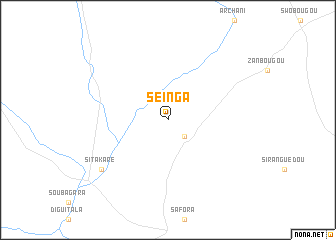 map of Seïnga