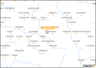 map of Se-ingon