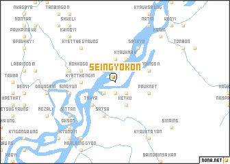 map of Seingyokon