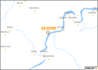 map of Seinnan