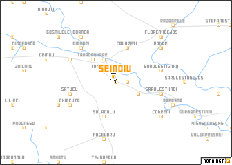 map of Şeinoiu