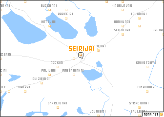 map of Seirijai