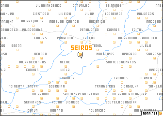 map of Seirós