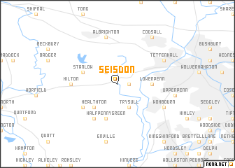 map of Seisdon