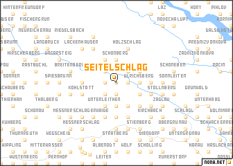 map of Seitelschlag