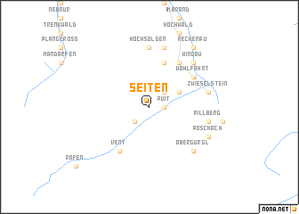 map of Seiten