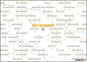 map of Seitersdorf