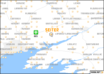 map of Seiter