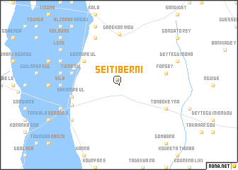 map of Seïti Berni