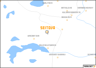 map of Seitova
