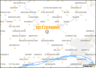 map of Seitzenhahn