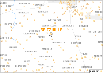 map of Seitzville