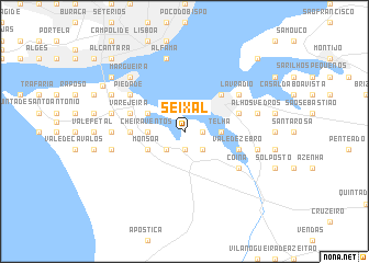 map of Seixal