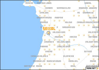 map of Seixal