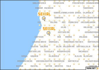 map of Seixal