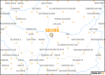 map of Seixas