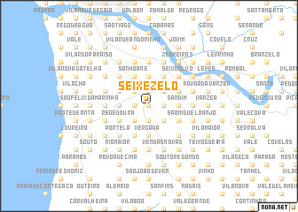 map of Seixezelo