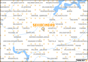 map of Seixo Cimeiro