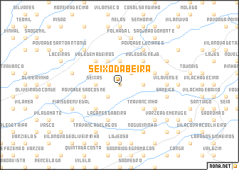 map of Seixo da Beira