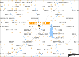 map of Seixo do Vilar