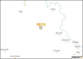map of Seiyu