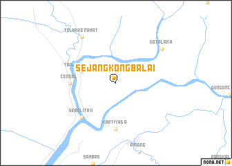 map of Se Jangkong Balai