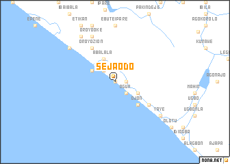 map of Seja Odo