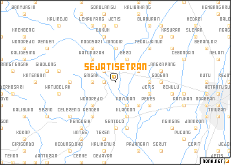 map of Sejatisetran