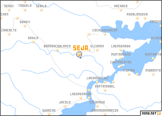 map of Sejá