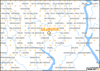 map of Sejbunia