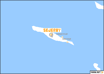 map of Sejerby