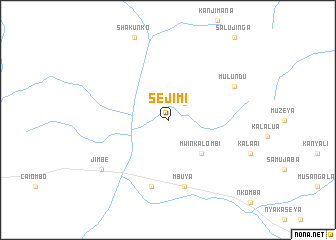map of Sejimi