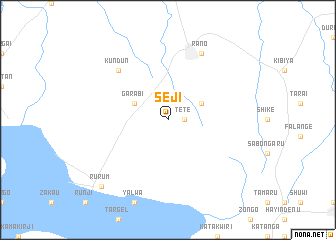 map of Seji