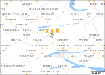 map of Sejling