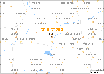 map of Sejlstrup