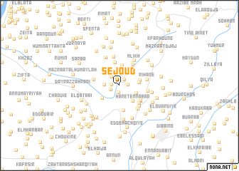 map of Séjoud