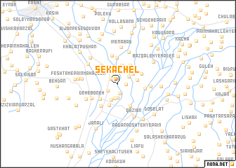 map of Sekāchel