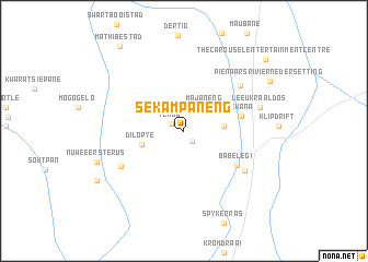 map of Sekampaneng