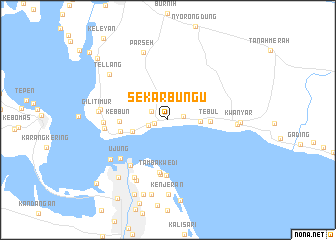 map of Sekarbungu