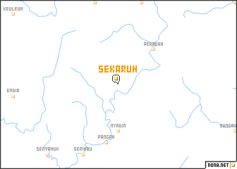 map of Sekaruh