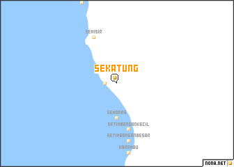 map of Sekatung