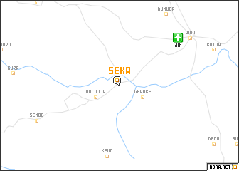 map of Sekʼa