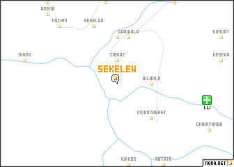 map of Sekʼelew